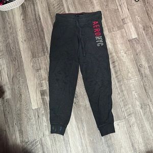 These are sweatpants from aero Postel they are grey size s/p